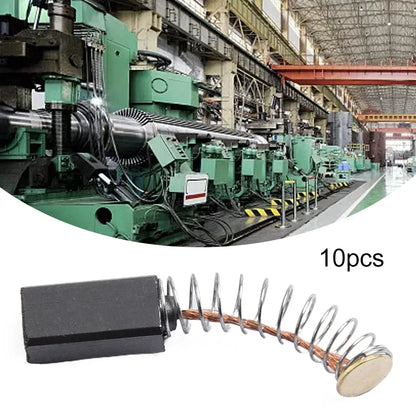 Carbon Brushes Kit 13×6×4mm for Electric Motors, High-Quality Replacement for Power Tool Accessories