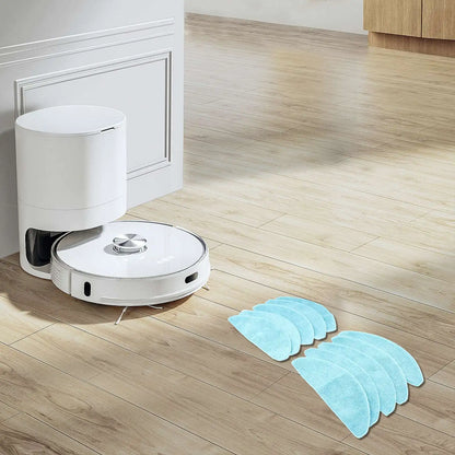 Washable Reusable Mop Cloth Pads for Conga 7490 & 8290 Immortal Series Vacuum – Efficient Floor Cleaning Accessories