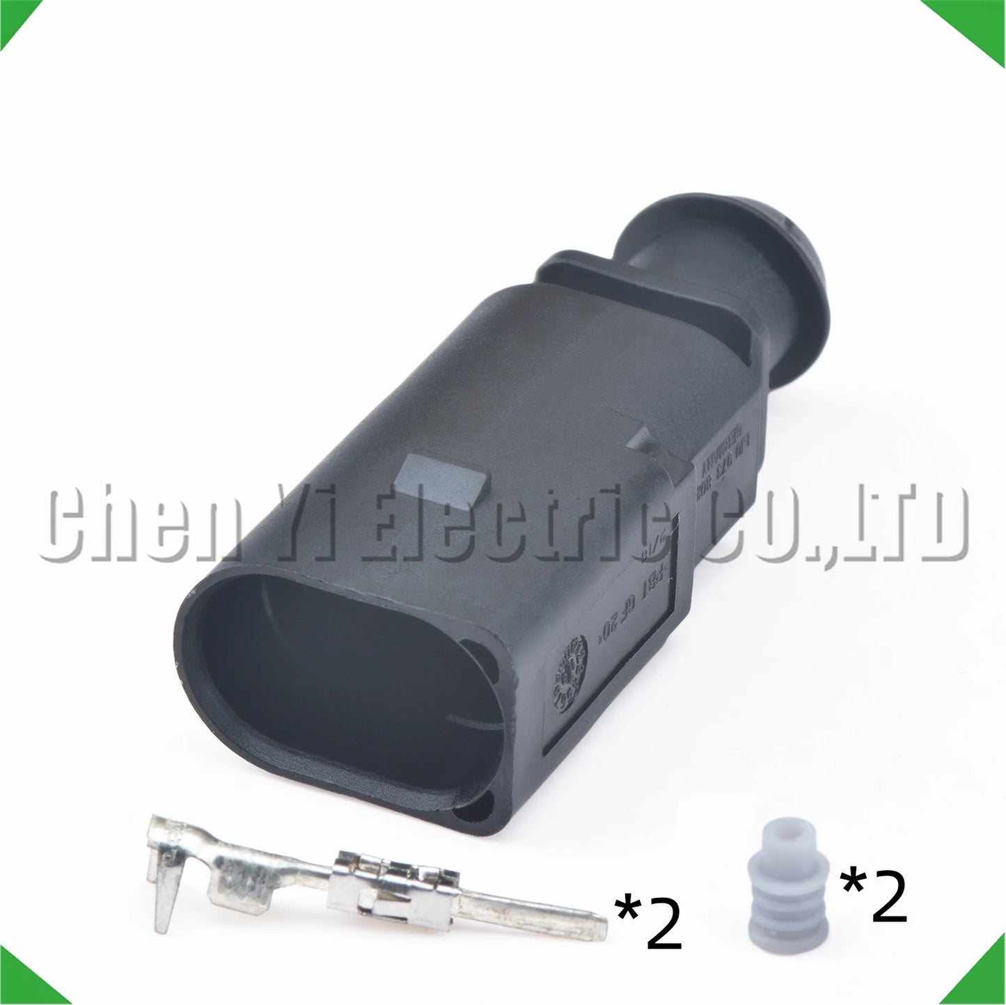 2 Pin Water Temp Sensor Connector 8K0973702D For VW Audi
