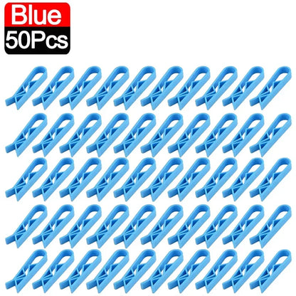 2-50pcs Waste Basket Can Fixation Clip Rubbish Bag Clips Practical Garbage Bag Anti-Slip Holder Clamp Snack Bag Sealing Tools