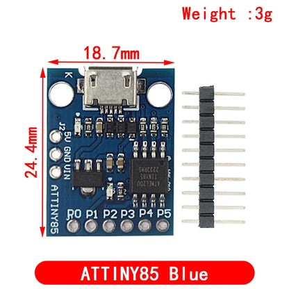 Digispark ATTINY85 Micro Development Board USB Module for Arduino I2C IIC Projects