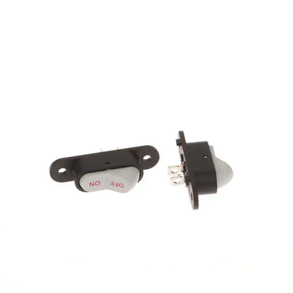 1/5PCS White 2 Pin Light ON/OFF 250V 6A AC AMP 125V 10A Electric Wok Home Start Switch Boat Button Switch