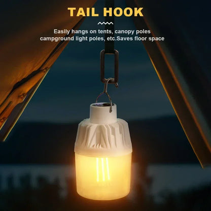 Portable LED Camping Light 3 Lighting Modes Use 3*AAA Battery Camp Lamp For Outdoor Waterproof Camping Hiking Emergency Lantern