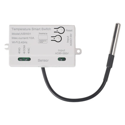WiFi Temperature and Humidity Sensor with Remote Control Smart Home Automation with For Tuya App for Convenience