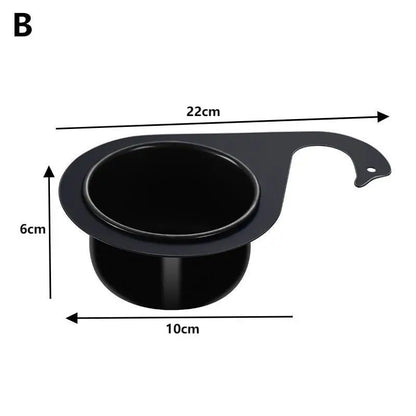 Stainless Steel Sink Strainer Basket Hanging Dry & Wet Separation Filter