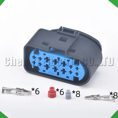14 Pin Headlight Connector 1719105-2 1J0973737 for VW Audi Ford
