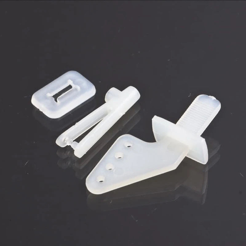 10Sets 21mm Nylon Control Horn & Clevis for RC Airplane Servo