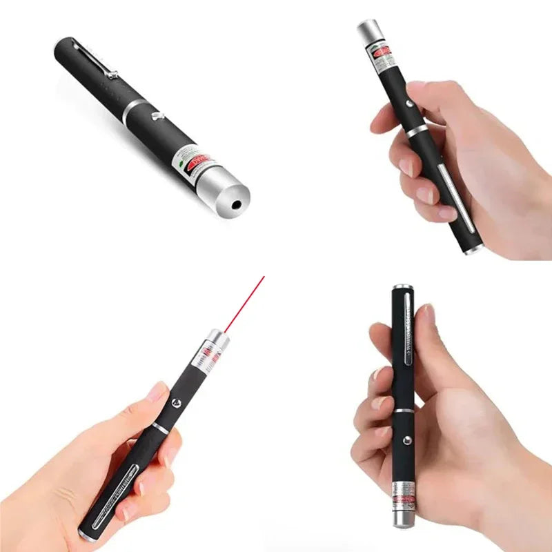 2-in-1 Mini Laser Pointer Portable LED Pet Training Flashlight Scratching Toys for Pets and Cats Indicator Tool Christmas Gifts