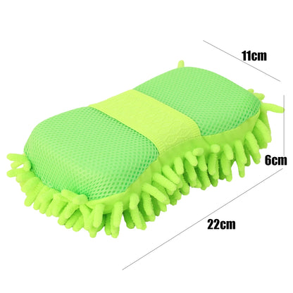 Car Wash Microfiber Chenille Car Wash Sponge Care Washing Brush Pad Washing Towel Auto Gloves Styling Accessories Gadget