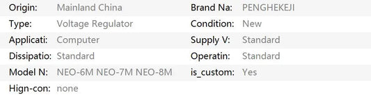 GPS Module Micro USB NEO Series Satellite Positioning for Arduino and STM32