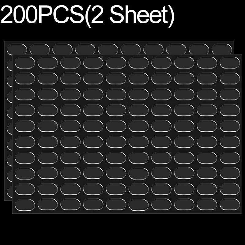 2000/100PCS Strong Double-Sided Tape Blind Box Foot Pad Glue Sticker for Blind Box Landscape Doll Foot Fixed Seamless Patch Tool