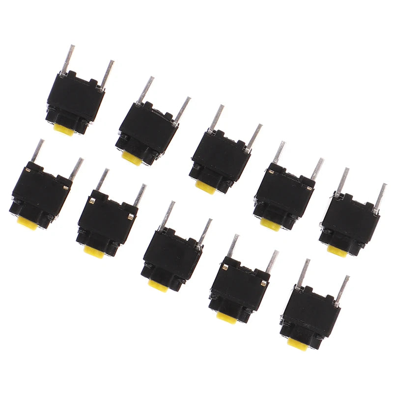 10pcs 6*6*7.3mm Mute Button Silent Switch Micro Mouse Button Switch