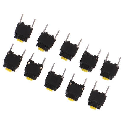 10pcs 6*6*7.3mm Mute Button Silent Switch Micro Mouse Button Switch