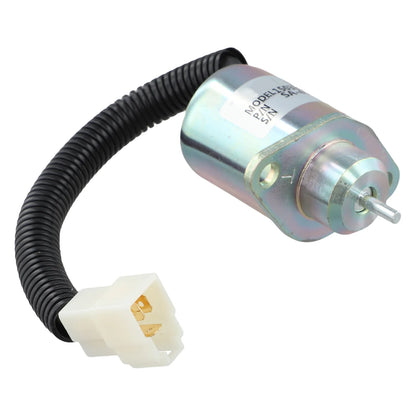 Excavator Replacement 12V Flameout Valve Rigorous Testing Standards Flameout Solenoid Valve Connector Construction Site