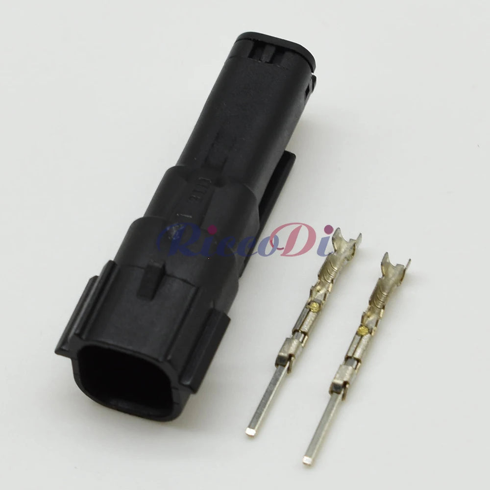 2-Pin Front Bumper Radar Sensor Connector DJ70230A-1-11/21 31402-2110 Male Female for Volvo