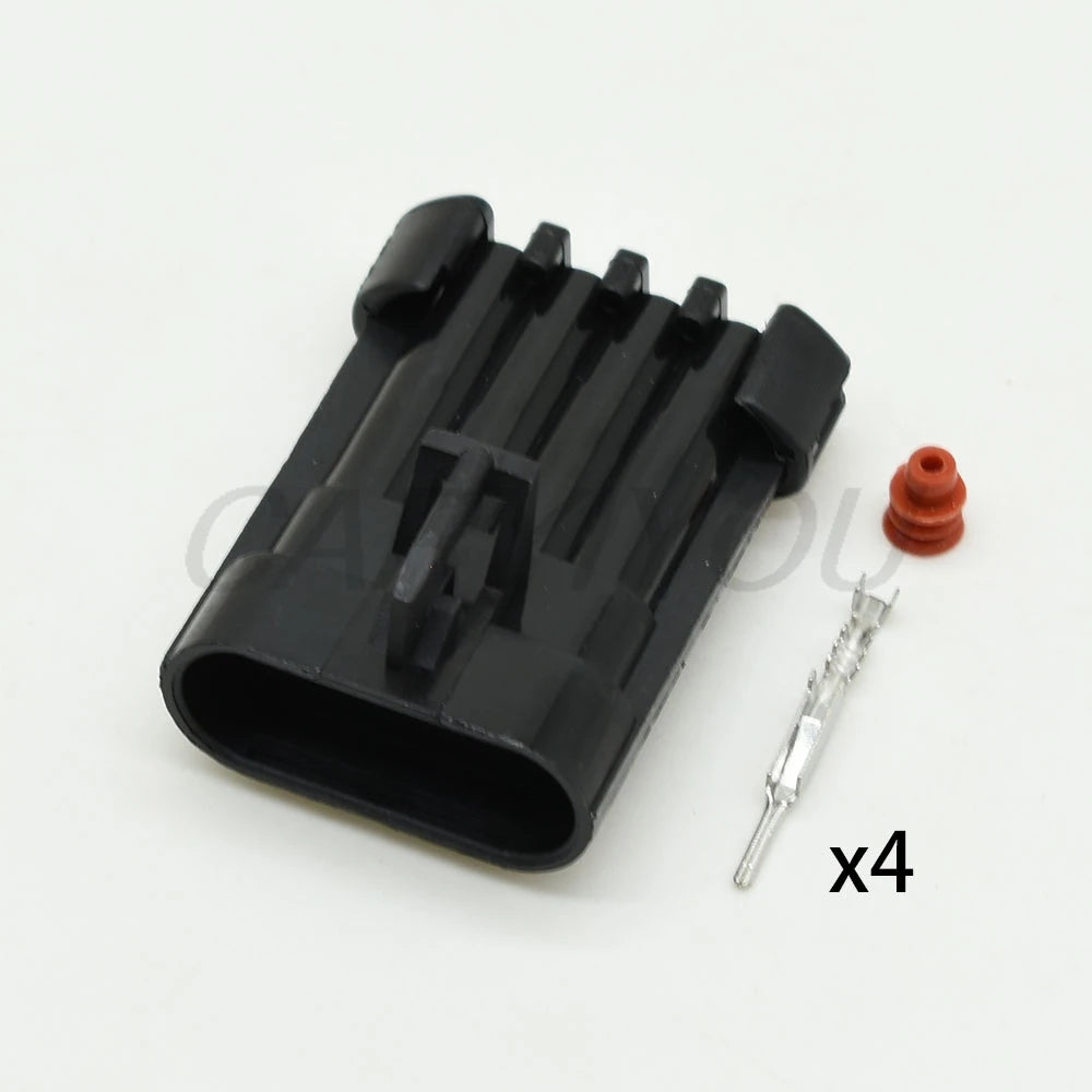4 Pin Waterproof Delphi Car Connector 12162144 Oxygen Sensor O2 Plug for Holden Barina Frontera TK UT 1.6L F16D3