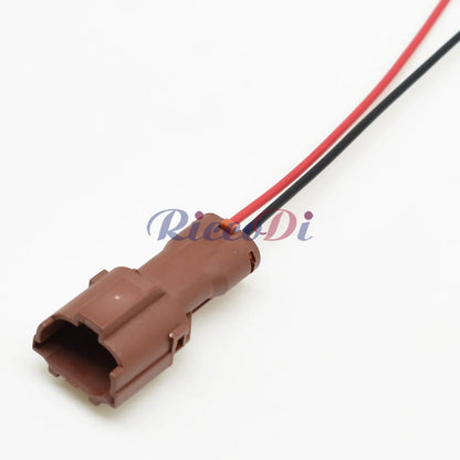 DJ7022YB-2.8mm 3-Pin Brown Waterproof Automotive Plug Connector Socket Male Female