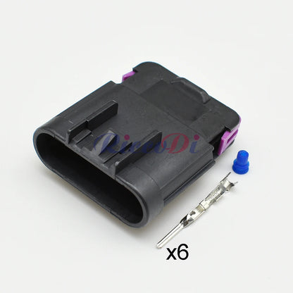 6 Pins Car Waterproof Connector Automotive Throttle Sensor Electric Wire Socket 15397579 15326833 15326829 15397577