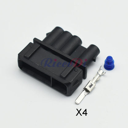 Shhworldsea 3.5mm 4 Pin Modified Waterproof Oxygen Sensor Connector Socket 357972754J 357972764K