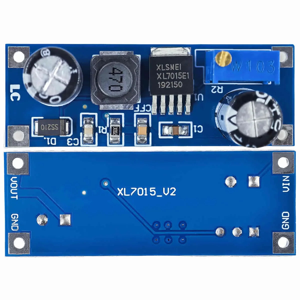 XL7015 Adjustable DC-DC Buck Converter Module 5V-80V to 5V-20V Wide Input Step-Down Power Supply