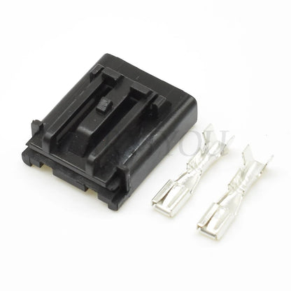 DJ70230-3-21 2-Pin Automotive Connector for Acura MDX RDX RL TL Fog Lights OEM 346027-1