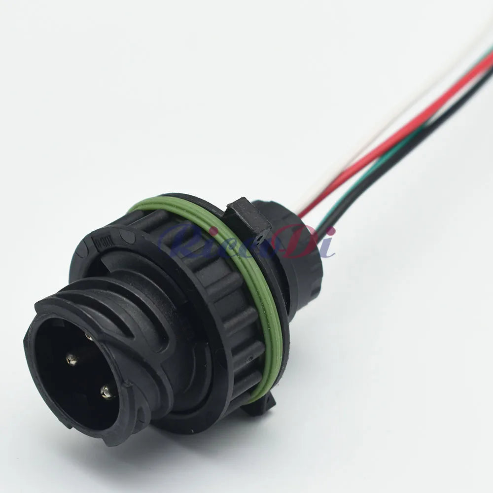Tyco 4 Pin Round Male Female Sealed Odometer Speed Sensor Connector Plug for HOWO A7 Truck 1-967402-1 1-967325-1