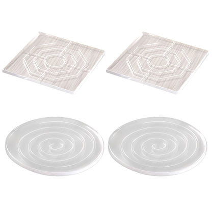 Shock Resistant Anti Vibration For Pads 4Pcs for Appliances Slip Resistant Feet Mat for Washing Machine and Furniture