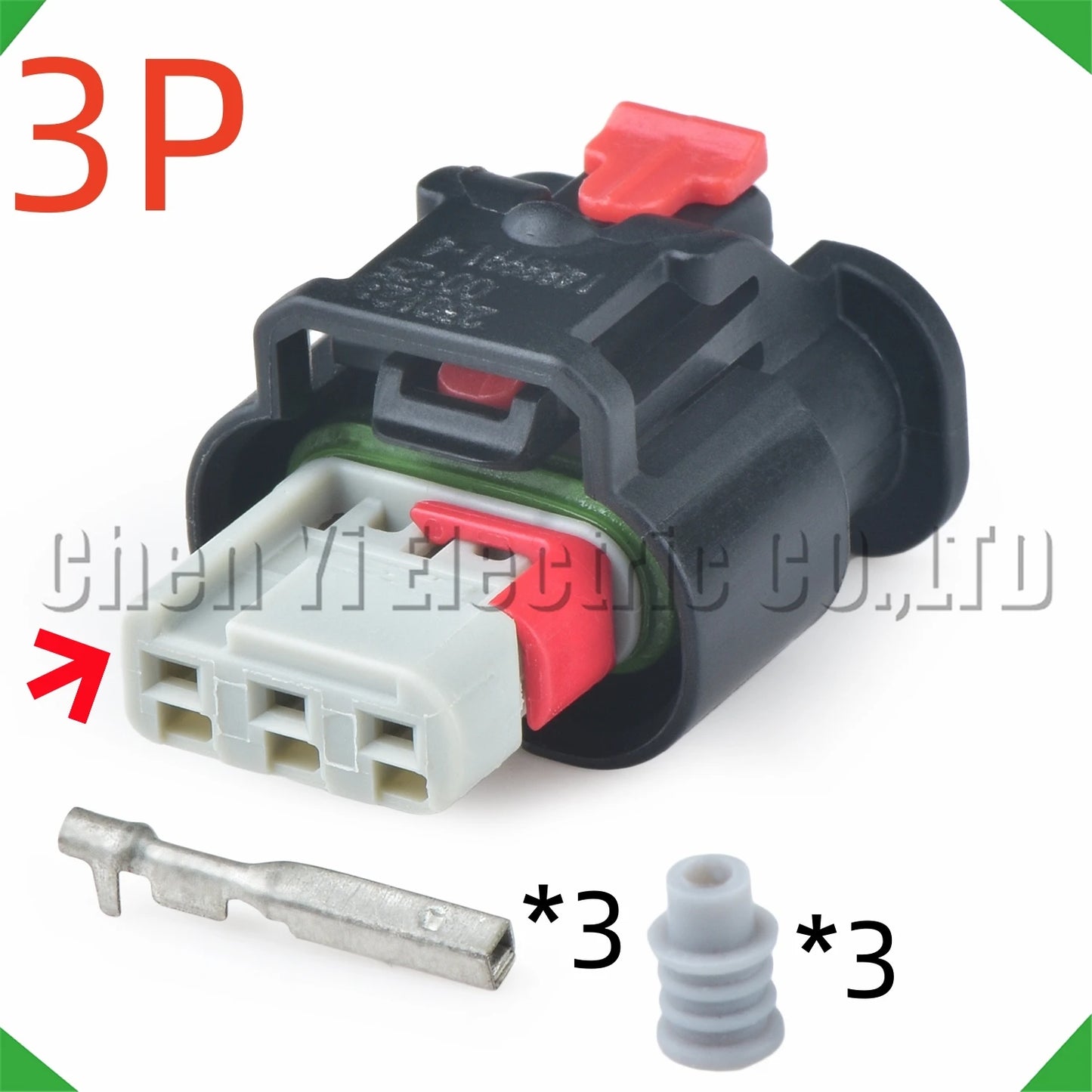 3 Pin Water Pump Ignition Coil Connector 1488991-1 1488991-2 1488991-5 1488991-6