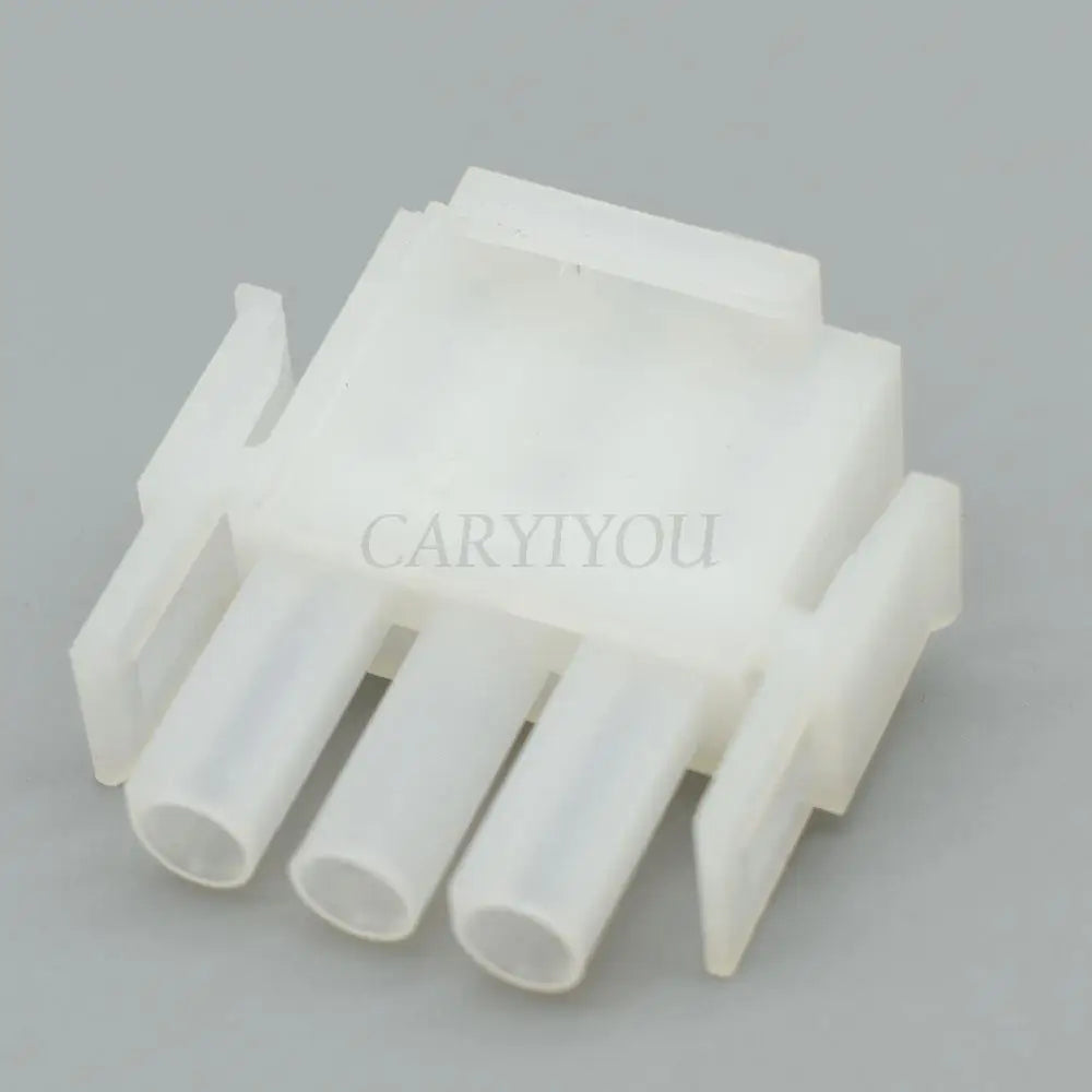 63080 6.35mm Pitch 3-Pin Male Female Connector Kit with Housing and Terminals Plug-in Board