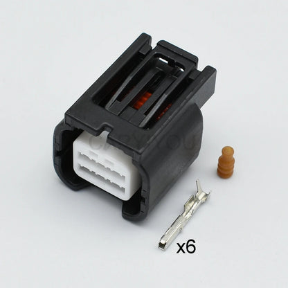 7282-2764-30 / 7283-2764-30 Automotive 6-Pin Steering Assist Pump & Parking Sensor Connector — Waterproof Plug for Honda / Nissan / Toyota