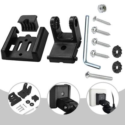 Skimmer Mount Black Transducer Mount 1 Set Included Adjustable Angle Design Marine-grade Material For XNT Sensors