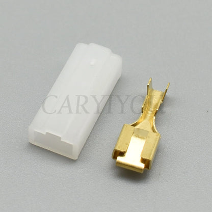 1 Pin 6.3mm Female Connector DJ7014A-6.3-21 PA66 Automotive Vehicle Wiring Terminal Socket