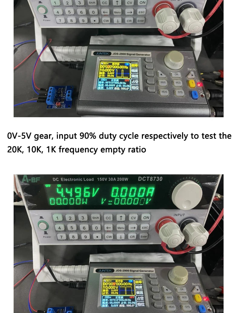 PWM to Voltage Converter Module 0–100% Duty Cycle to 0–5V/0–10V Output