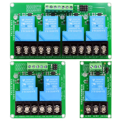 5V 30A Relay Module with High/Low Level Trigger for Smart Home & PLC Control