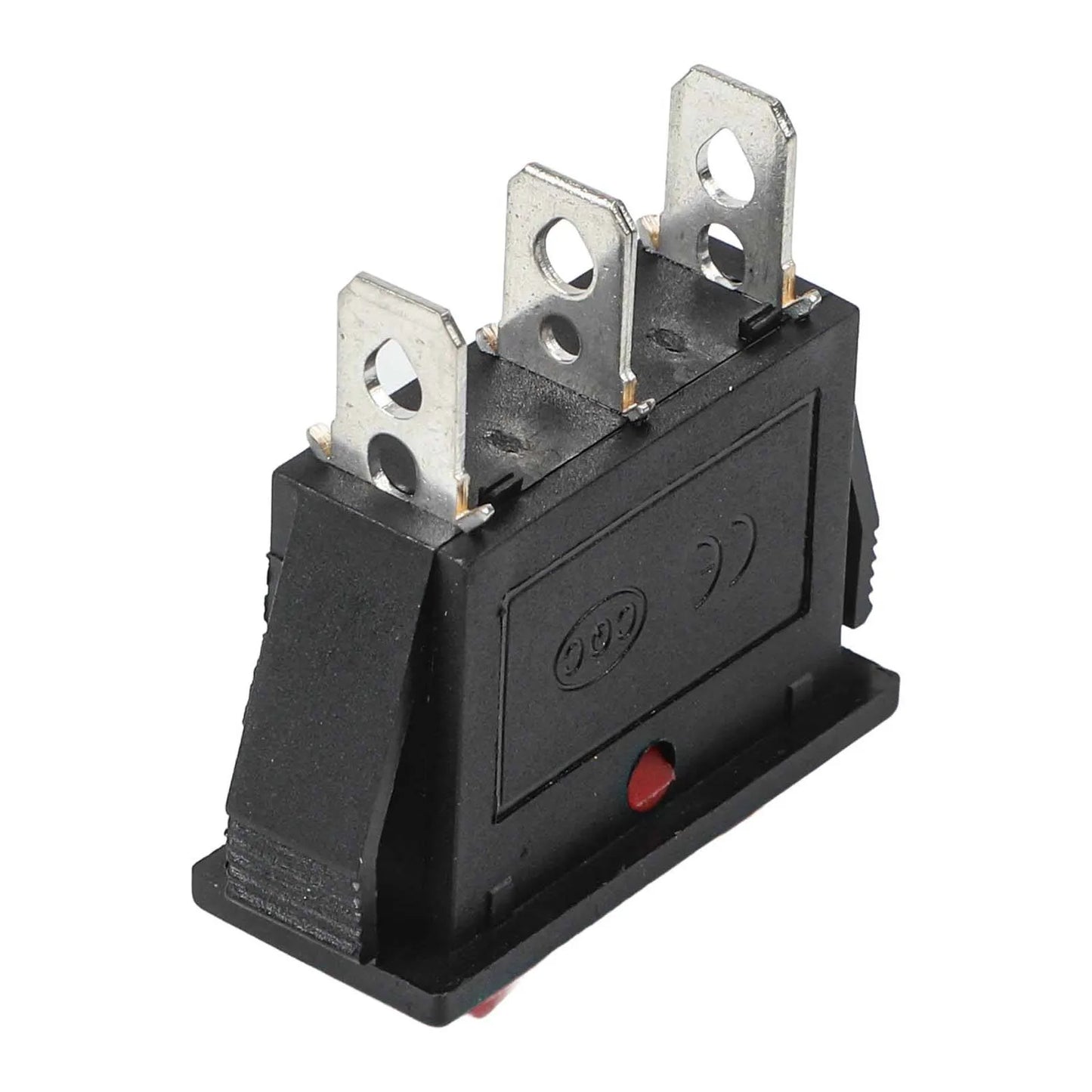 New Practical Quality Rocker Switch 3 Pins Electrical Equipment High Quality Joystick ON-OFF-ON Part RED 20A 125V