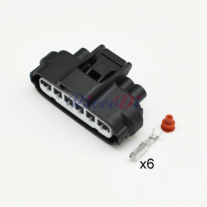 6 Pin 2.2mm Throttle Pedal Valve Connector 7283-1968-30 90980-11858 DJ7061A-2.2 Toyota Mazda