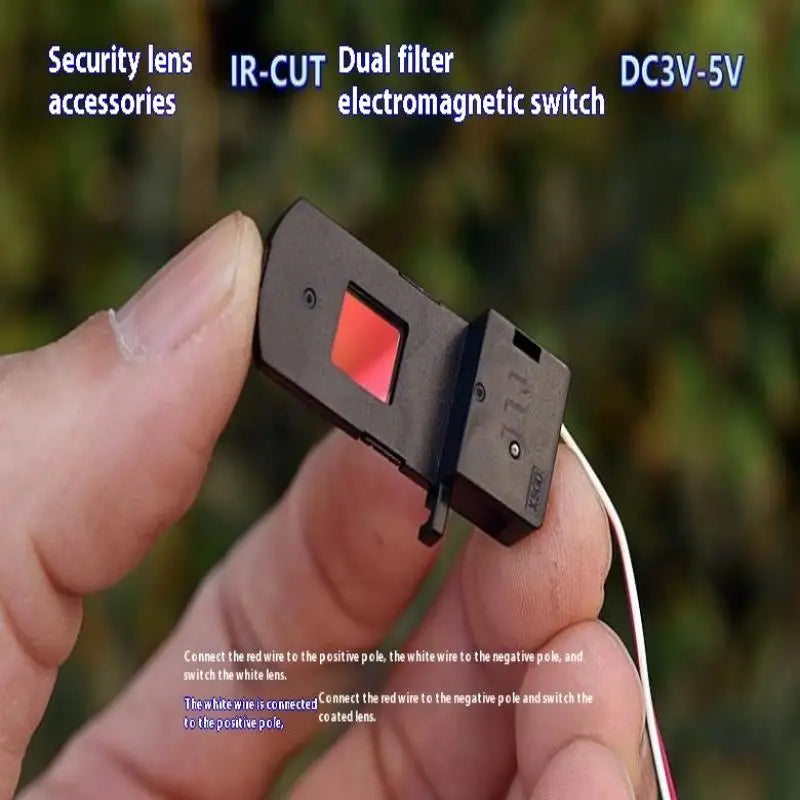 1pc R-CUT Double Filter DC 3V-5V Electromagnetic Switch Drawer Security Lens DIY Accessories