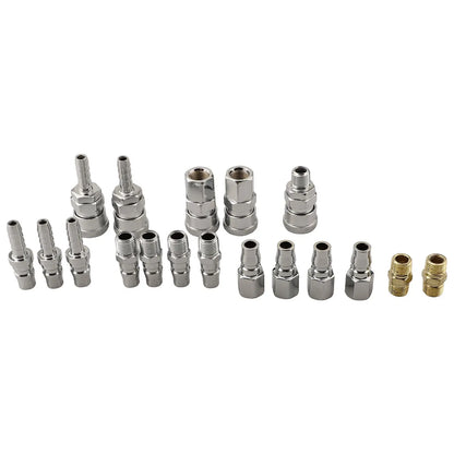 Air Compressor 1 4 For BSP Air Hose Fittings Push-in Insertion Temperature Resistance Anti-Rust Easy To Replace