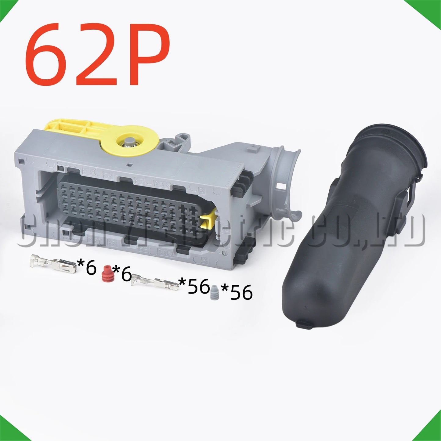 62 Pin Automotive Connectors Engine ECU DCU Computer Board Wire Harness Plug 1-1418883-1 2-1418883-1 for Volvo Trucks DH4 D13CT
