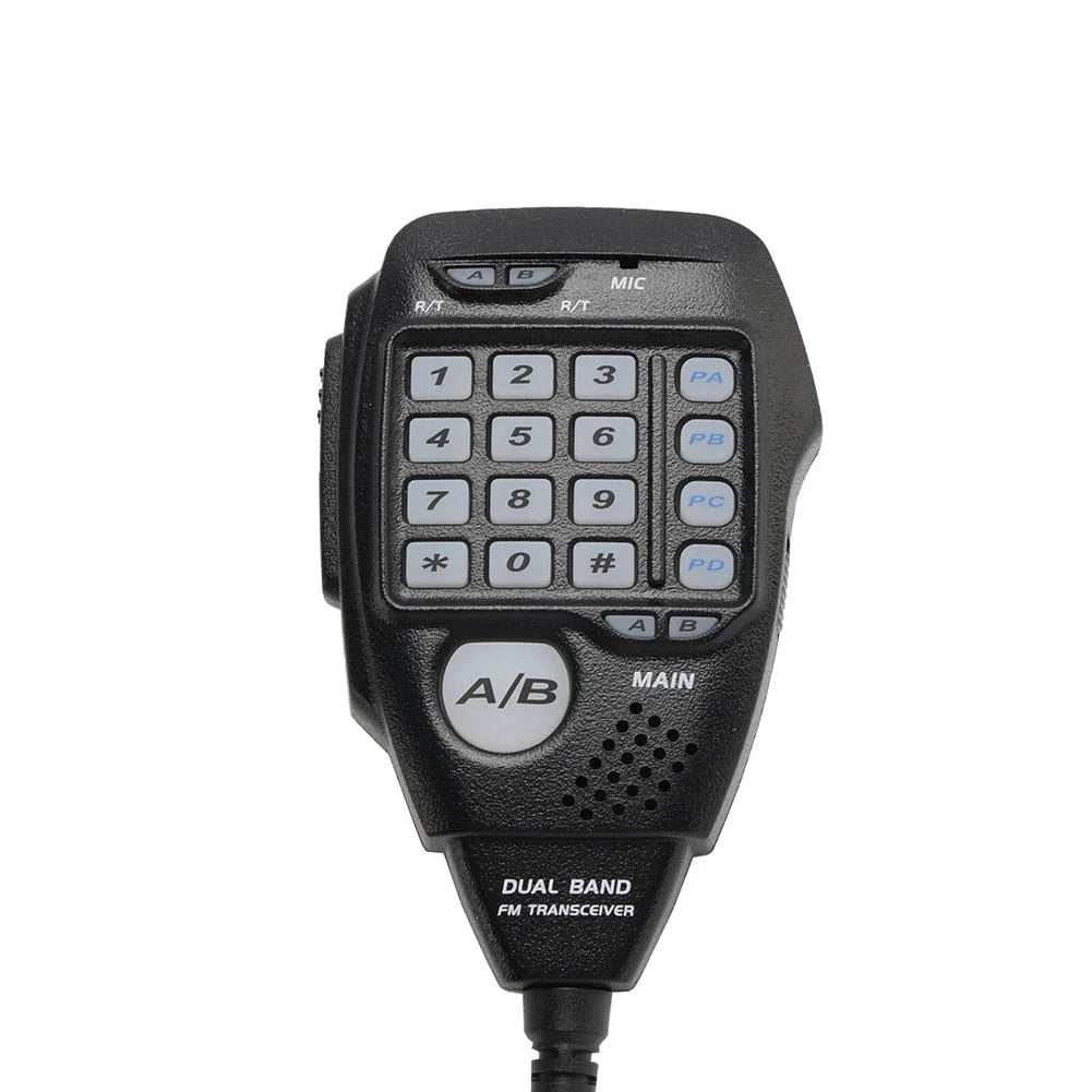 Speaker Microphone For AnyTone AT-778UV AT-588UV For Walkie Talkies VHF UHF Dual Band 136-174MHz 400-490MHz Noise Reduction