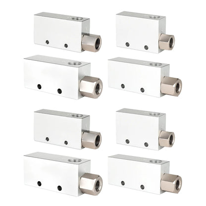 Vacuum Generator Pneumatic Control Valve CV1025 Air Exhaust Ejector Aluminum Alloy Resistant with Threaded Ends
