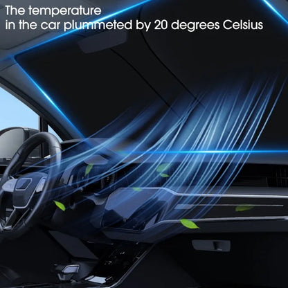 Car Front Window Sunshade Cover Sun Shade Windshield Visor Windscreen Folding Auto UV Protection Curtain Styling Accessories