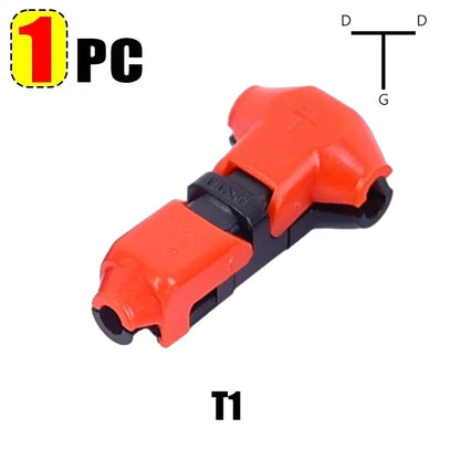 T Tap Wire Connector Low Voltage 2 Pin Splicing Connector