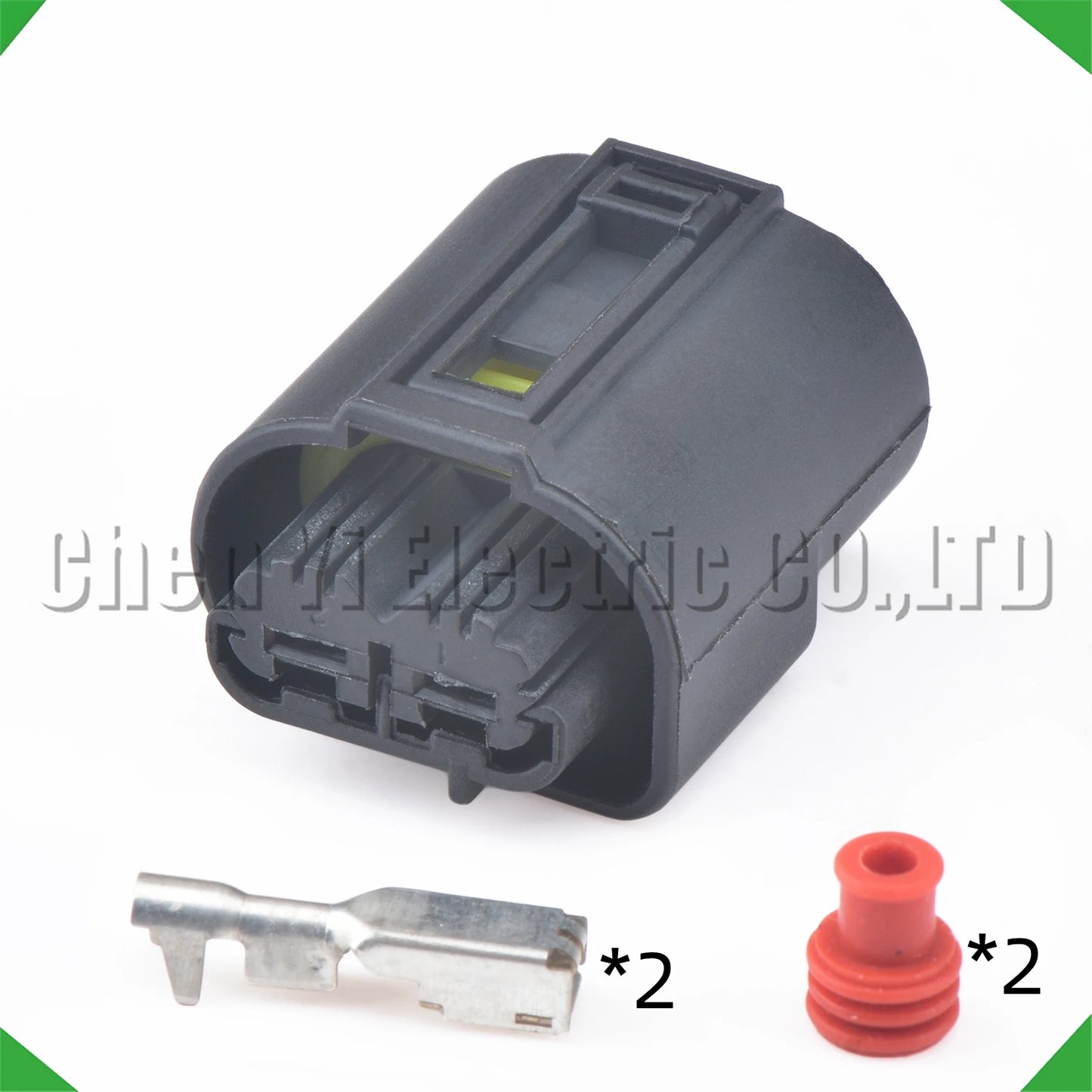 2 Pin Waterproof Fog Lamp Connector 1-968642-1 1968643-1 2-968642-1 16AWG 15cm