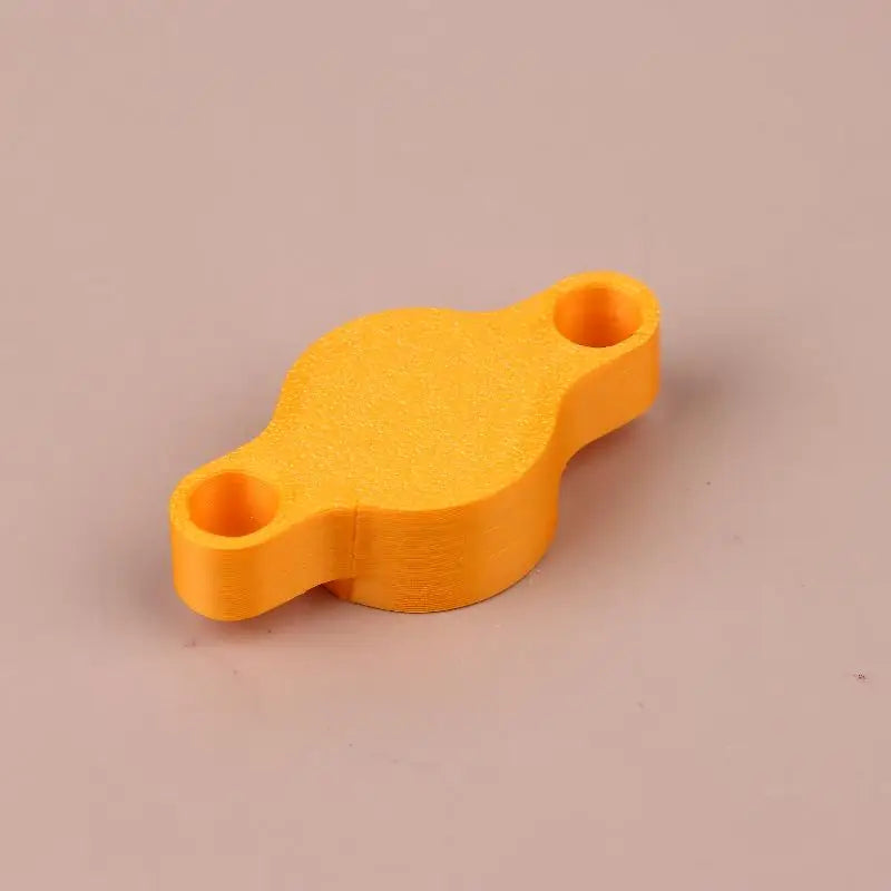 New 10PCS Orange Glass Glue Caps - Durable Plastic Sealing Caps For Standard Glue Bottles, Portable Decoration Tools