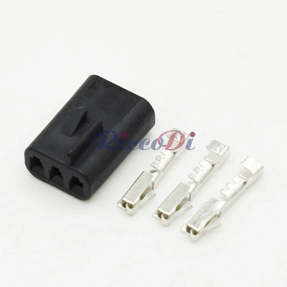 3 Pin Delphi Metri-Pack 150 Connector 12047782 DJ7035YB-1.5 Unsealed Male Female Black
