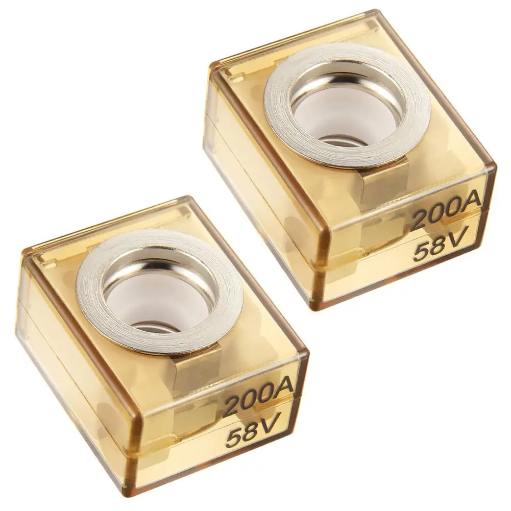 For Marine Battery Terminal Fuses 2Pack IP66 Waterproof MRBF for RV and For Marine Electrical Systems with 100 300A Capacity