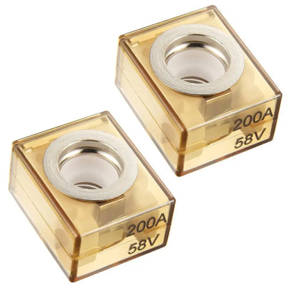 For Marine Battery Terminal Fuses 2Pack IP66 Waterproof MRBF for RV and For Marine Electrical Systems with 100 300A Capacity