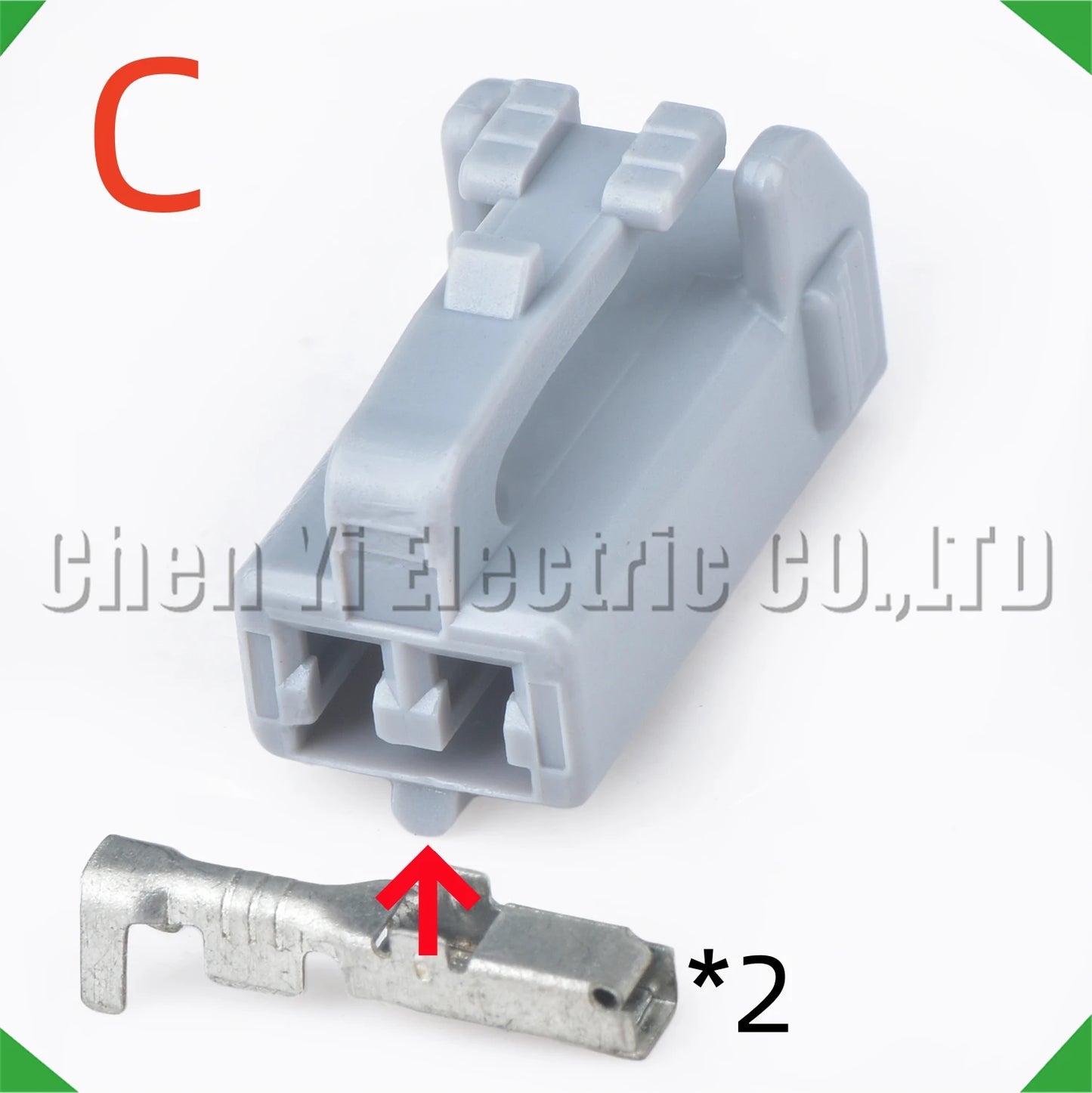 2 Pin Seat Light Horn Connector 7283-1020 90980-11724 90980-12B28 7189-3037