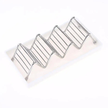 Stainless Steel Soap Rack 2/3 Grids Moisture-Proof Sink Storage Shelf